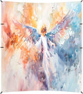 Camping Sun Shelters Angels in Watercolor Beach Canopy 126 * 110.2in