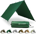 AquaQuest Safari Tarp – Lightweight Waterproof (5000mm) Seam-Taped Ripstop Rain Fly for Backpacking Thru-Hiking &amp Hammock Camping