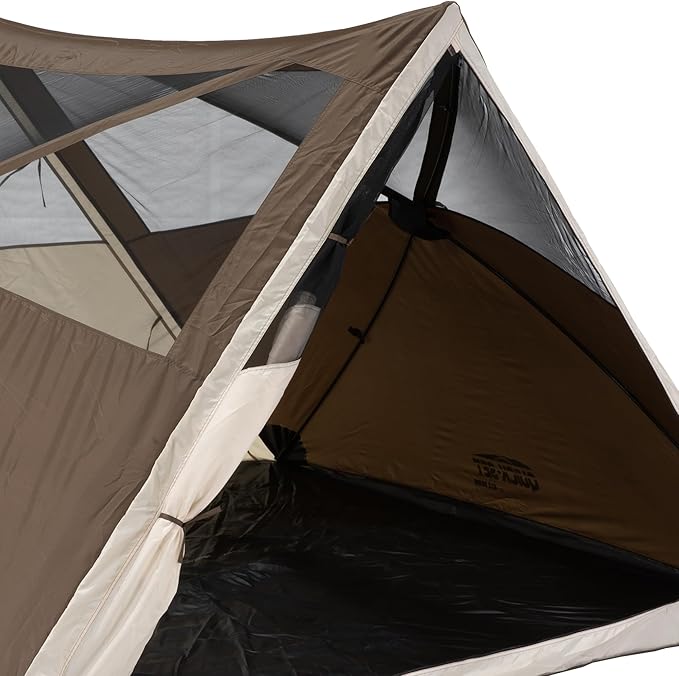 CLAM Quick-Set A-Frame Tent 8 x 8 Ft Portable Outdoor Hiking Camping Shelter Apex