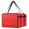 Bodaon Insulated Pizza Delivery Bag 20 x 20 x 14 Pizza Warmer Bags for Carry Hot Rideshare Delivery Bag Food Warmers for Parties Pizza Carrier for Commercial Drivers Red 1-Pack