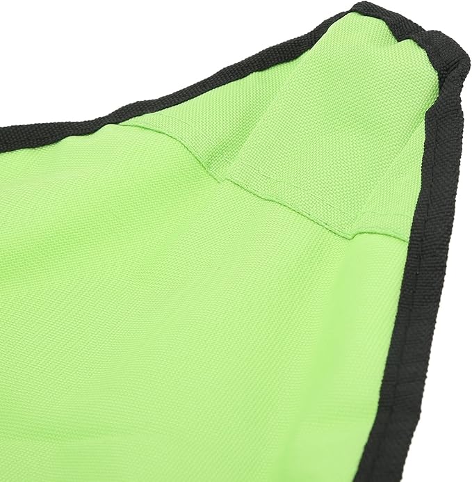 plplaaoo Folding Tripod Stool Heavy Duty Portable Anti Slip Foldable Chair for Outdoor Camping Fishing Picnics Made of 600D Oxford Cloth PVC Waterproof Coating (Green)
