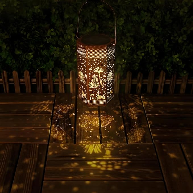 2 Pack Turtles Solar Lantern Outdoor Waterproof - Mothers Day Gifts for Mom Grandma - Birthday Day Gifts for Women Garden Decor Solar Lights Outdoor