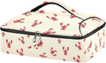 Casserole Carrier Red LobsterInsulated Casserole Carrier for Hot or Cold Food Thermal Lunch Tote for Potluck Parties Picnic Beach Fits 9 x 13 Inches Baking Dish