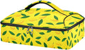 Casserole Carrier Yellow MangoInsulated Casserole Carrier for Hot or Cold Food Thermal Lunch Tote for Potluck Parties Picnic Beach Fits 9 x 13 Inches Baking Dish