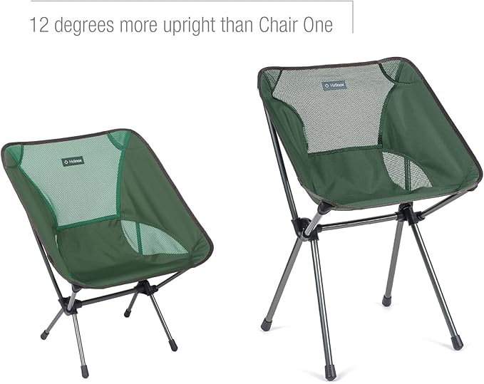 Helinox Café Chair Collapsible Outdoor Dining Chair Forest Green