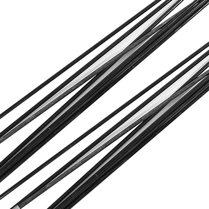 Fiberglass Tent Poles 3.96M 2 Pieces Universal Fiber Glass Tent Rod Tarp Poles for Awnings Portable Lightweight Replacement Poles for Camping Hiking Accessories