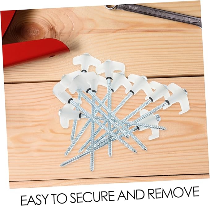 BESPORTBLE 1Set Heavy Duty Camping Stakes Threaded Ground Anchors for Tents Canopies and Outdoor Events Durable Construction Easy Installation and Removal Versatile