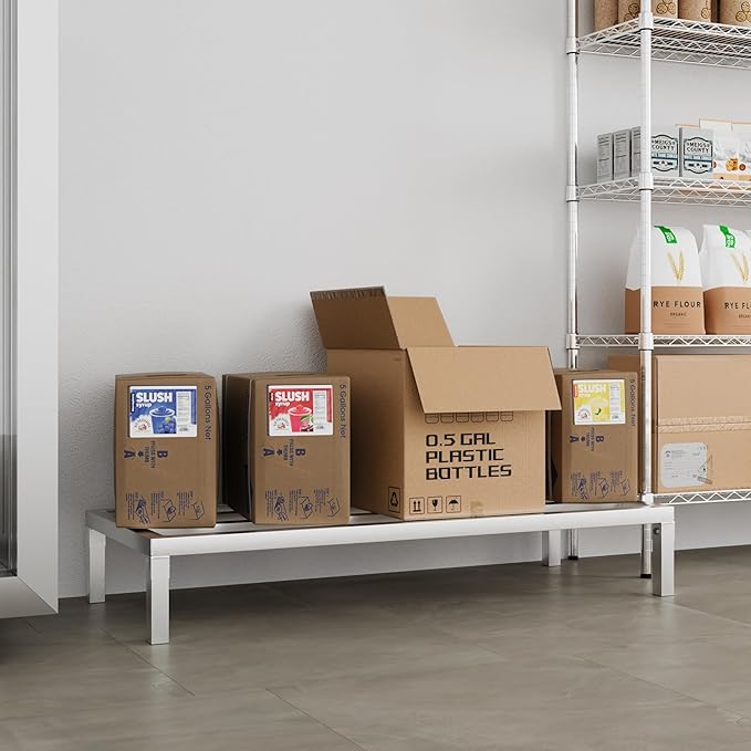 48 x 20 | 8 Off The Floor Aluminum Dunnage Rack | 1200 Lbs Capacity