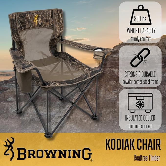 Browning Camping Kodiak Chair - Realtree Timber