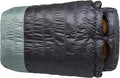Big Agnes King Solomon 20°F Doublewide Sleeping Bag 2-Person Down Fill Sleeping Bag with Double Zipper Entry Zip-Off Quilt Pad Attachment System