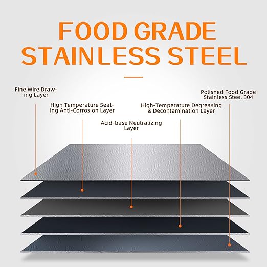 Commercial Stainless Steel Shelf 12 x 48” Wall Mounted Food Service Storage Rack Shelves Heavy Duty 300 lb Metal Shelf for Kitchen Restaurant Food Truck Garage Laundry Room