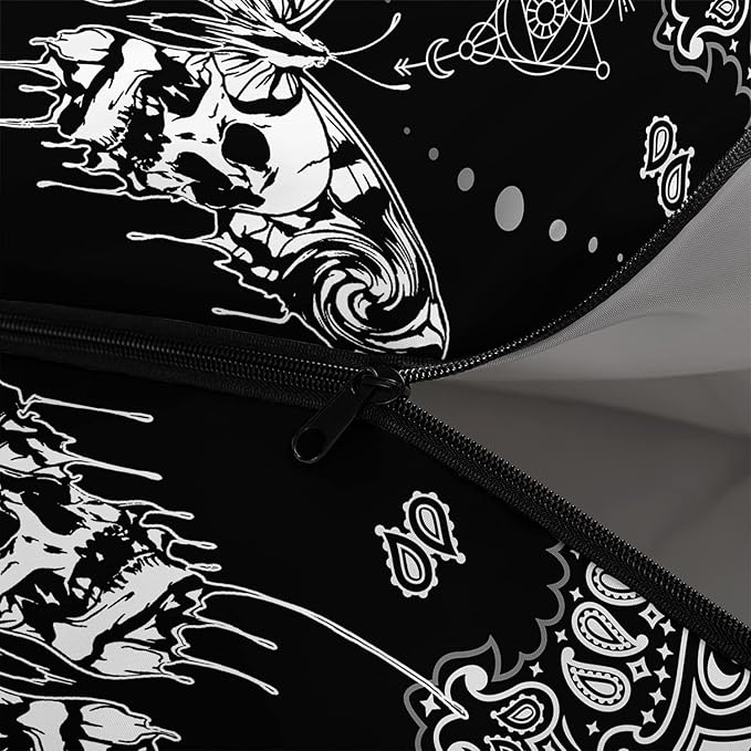 HOSIMA Butterfly Sleeping Bags for Adults and Kids for CampingBlack Gothic Ultralight Sleeping Bag for Cold Weather Summer.