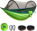 Chihee Ultra-Light Travel Camping Hammock Pop-up Net Hammock 660lbs Load CapacityBreathableQuick-Drying Parachute Nylon 2 Premium Carabiners2 Tree Slings Included for Outdoor Backpacking Hiking