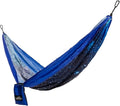 Castaway Travel Hammocks Double Galaxy Camping Hammock with 2 Tree Straps Triple Stitched Durable Nylon Material Compact Design for Backpacking Travel Beach Backyard Patio Hiking