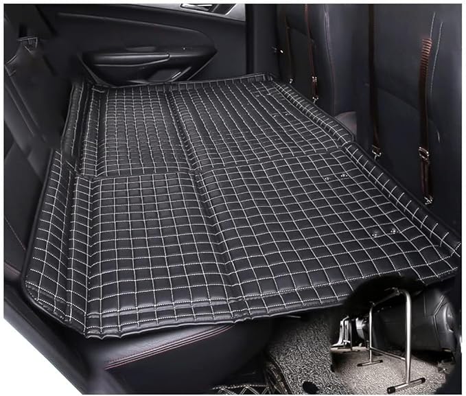 Non-Inflatable Car Mattress Foldable Portable Car Bed for SUV 300kg/660lbs Black