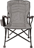 Kuma Outdoor Gear Switchback Chair with Carry Bag Ultimate Portable Luxury Outdoor Chair for Camping (Heather Grey)