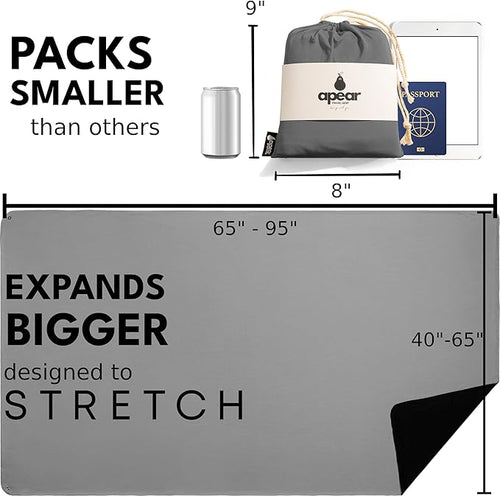 16-in-1 Compact Travel Blanket with Bag – Reversible Ultra Soft Bamboo Airplane Blanket with Hidden Pocket – Packable for Flights &amp Travel Essentials (Semi-Weighted Double Layer)