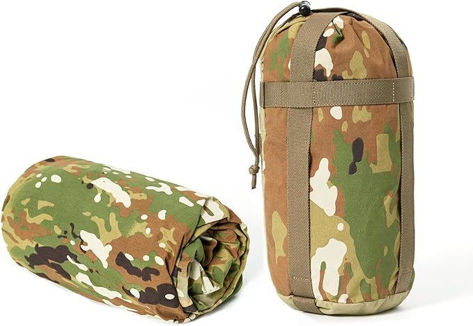 Akmax.cn Bivy Cover Sack for Military Army Modular Sleeping System Waterproof Outer Shell for Sleeping Bag Minimalist Stealth Shelter