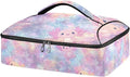 Casserole Carrier Print Adorable Cute AxolotlInsulated Casserole Carrier for Hot or Cold Food Thermal Lunch Tote for Potluck Parties Picnic Beach Fits 9 x 13 Inches Baking Dish