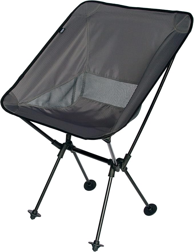 TravelChair Roo Camping Chair Wide &amp High Black