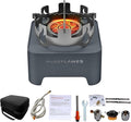 Propane Camping Stove with Carrying Case &amp Ignition Portable Gas Stove for Outdoor Camping BBQ Hiking