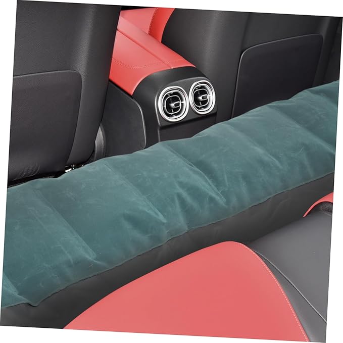 Car Inflatable Air Mattress Lightweight Travel Camping Bed Durable Portable Car Rear Sleeping Pad for SUV Models Random Color