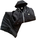 IGLU Outfitters Wearable Sleeping Bag Long Puffer Jacket Stadium Sack Camping Sports Stadiums Poncho Blanket