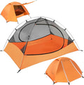 Clostnature Lightweight Backpacking Tent - 1/1.5/2/3/4/6 Person Ultralight Waterproof Camping Tent 3 Season Large Size Easy Setup Tent for Family Outdoor Hiking and Mountaineering