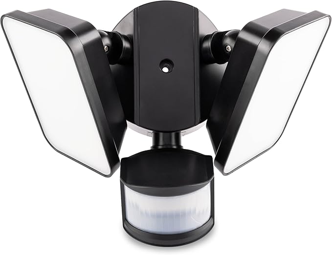 Maxlite Home MSL2HL LED Motion Sensor Security Light - Black Finish 2500 Lumens Flood Light Spot Lights Outdoor PIR Motion Sensor Dusk to Dawn Outdoor Lighting Exterior Lighting Fixtures