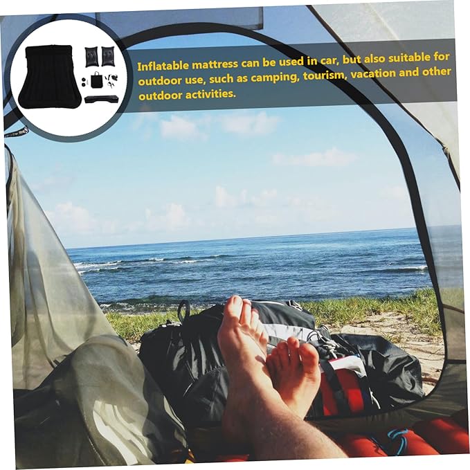 KESYOO 1Set Outdoor Inflatable Car Mattress for SUV Camping Comfortable Travel Sleeping with Design Skin Friendly Materials for Use