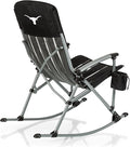 Picnic TIME NCAA Unisex-Adult NCAA Outdoor Rocking Camp Chair XL Heavy Duty Camping Chair for Adults