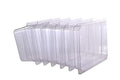 6-Pack 4-Inch Deep Clear Polycarbonate Food Pans - Half Size Commercial Hotel Pans (12.8 x 10.4) 6.7 Qt Capacity NSF Certified for Restaurants Hotels &amp Catering