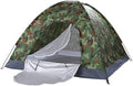 3-4 Person Camouflage Camping Dome Tent - Spacious Portable Tent for Outdoor Adventures Easy Setup for Camping Hiking Fishing &amp Self-Driving Trips