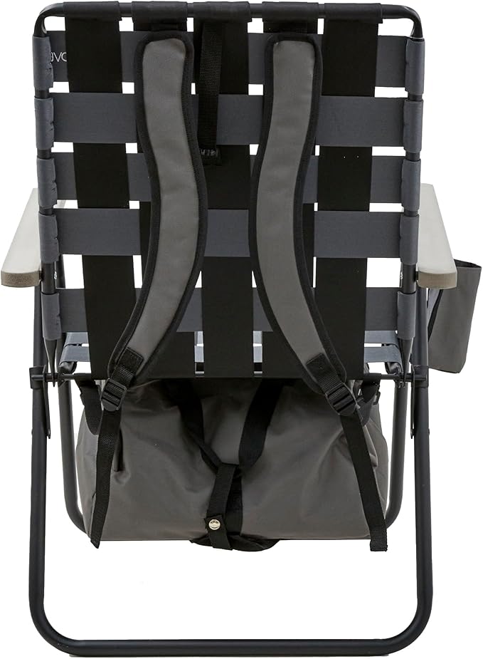 Body Glove Colorado Folding Chair for Adults – Portable Outdoor Beach Chair with Cup Holder Heavy Duty Foldable Chair - 325lb