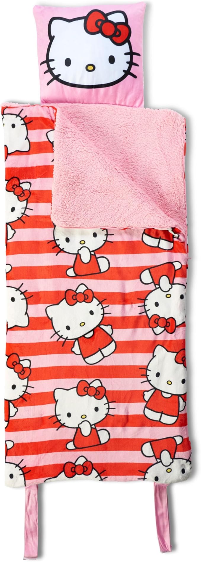 Silk Touch Sherpa Slumber Bag for Boys and Girls Sleeping Bag with Zipper 27 x 56 inches