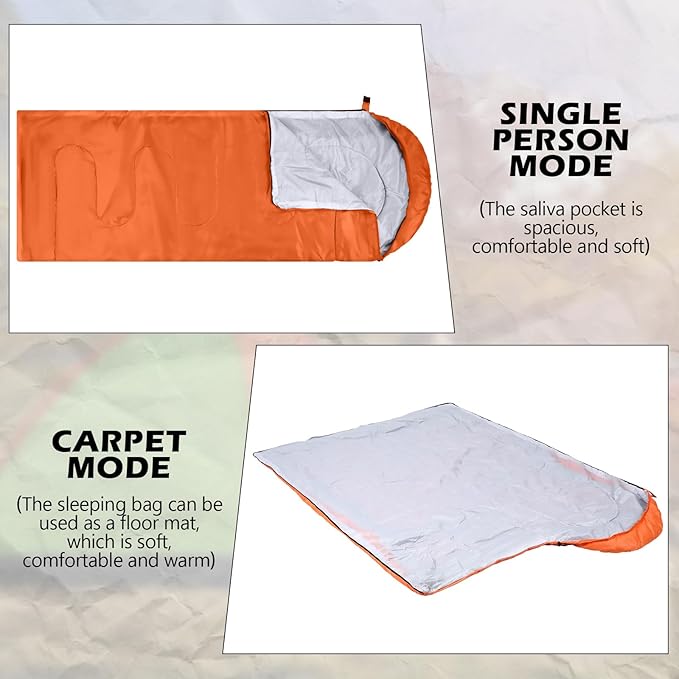 Junkin 12/36 Pcs Camping Sleeping Bag Bulk for Adults Homeless 4 Season Cold Warm Weather Sleeping Bags Waterproof Lightweight with Compression Sack for Hiking Travel Outdoor