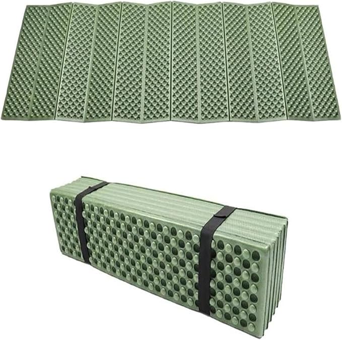 Compatible for Moisture-Proof Pad Tent Sleeping Pad Tent Mat Foam Camping Mat Folding Picnic Mat Soft Compact Cushion Foldable Backpack(Green)
