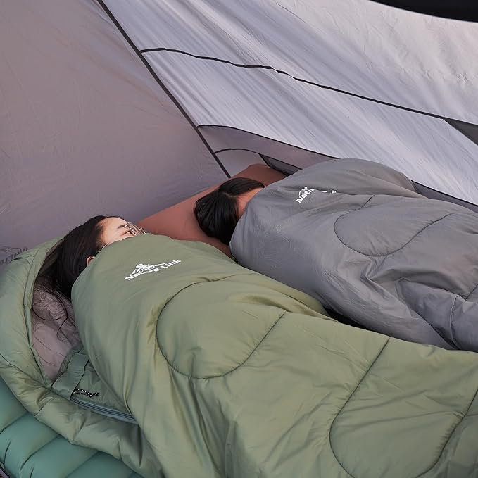 Lightweight Mummy Sleeping Bag 2.87lbs Backpacking Sleeping Bag 42℉-55℉ Nylon Shell and Lining Compact Ultralight Sleeping Bag for Backpacking Camping Hiking
