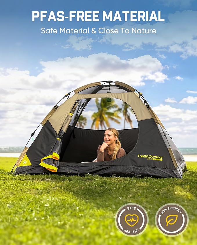 FanttikOutdoor Zeta C3 Camping Tent &amp FanttikOutdoor Zeta L8 Max Camping Chair