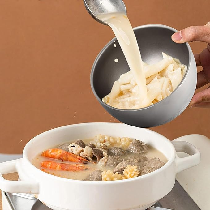 380ml Titanium Camping Bowl Lightweight Double-Wall Non-Insulated Bowl for Hiking Backpacking Travel Easy Clean Ideal for Soup Oatmeal RT062T (Silver)