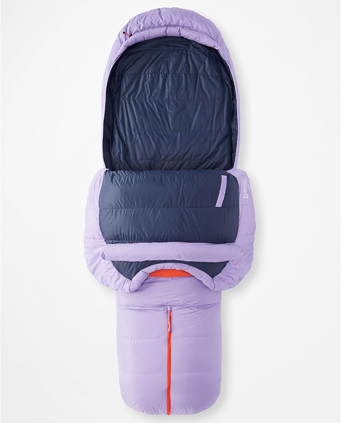 MARMOT Women's Teton 15° Sleeping Bag 650 Fill Down for Camping &amp Backpacking