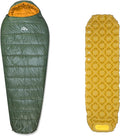 iClimb 1 3M Thinsulate Insulation Sleeping Bag and 1 Air Sleeping Pad Ultralight Compact for Adults Outdoor Camping Backpacking Hiking