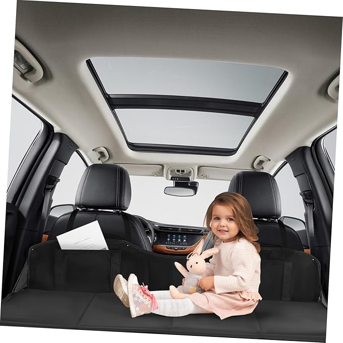 Car Mattress Extension Plate Flocking Back Seat Bed for Suvs Trucks and Compact Cars Removable Washable Cover Non Slip Design for Road Trips and Camping