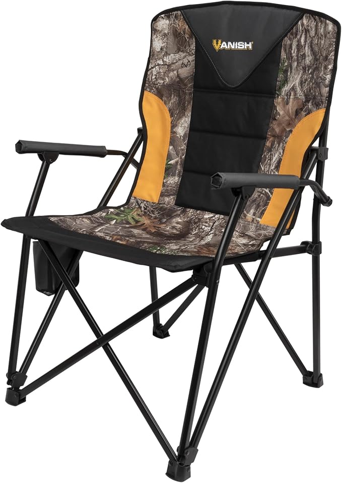 Allen Company Vanish Padded Armchair with Backrest Realtree Edge Camo