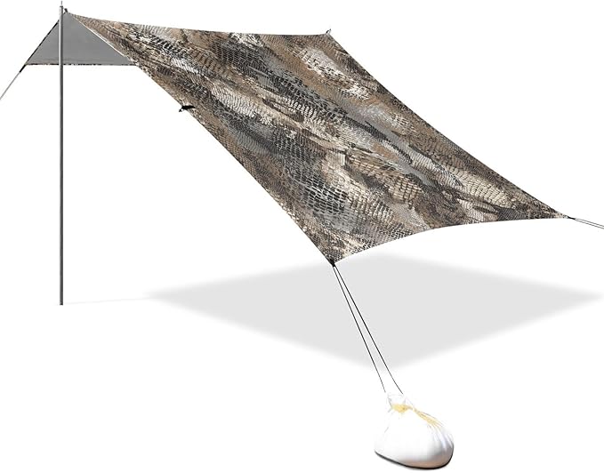 ALAZA Snake Print Beach Tent Sun Shelter UPF50+ Protection Beach Shade Canopy w/ 4 Sandbags for Outdoor Camping Fishing Backyard Fun Picnic 10x9 ft