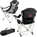 Picnic TIME NCAA Arkansas Razorbacks Reclining Camp Chair - Beach Chair for Adults - Sports Chair with Carry Bag