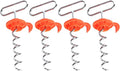IntelliLeash EZ-Tent-Stayk (4 Pack): Secure Stakes for Tents Canopies &amp More - No Hammer Needed!