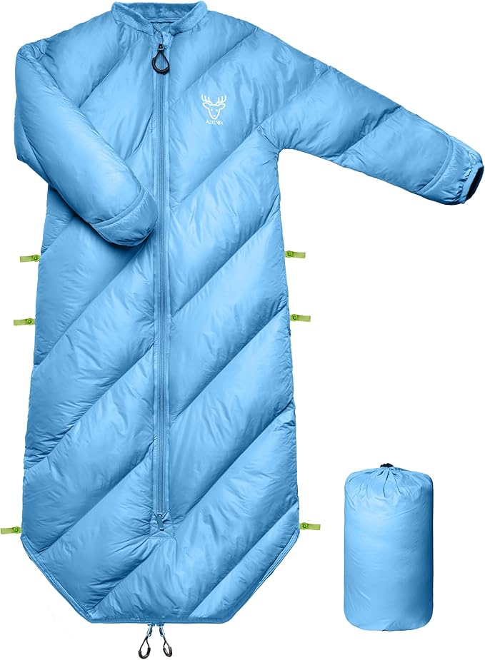 Walkable Toddler Sleeping Bags for Kids Boys Girls (2T-4T) - Puffy Camping Sleeping Sack for Indoor Outdoor Travel Sleepover Slumber Party (up to 46 in)- Machine Washable Lightweight
