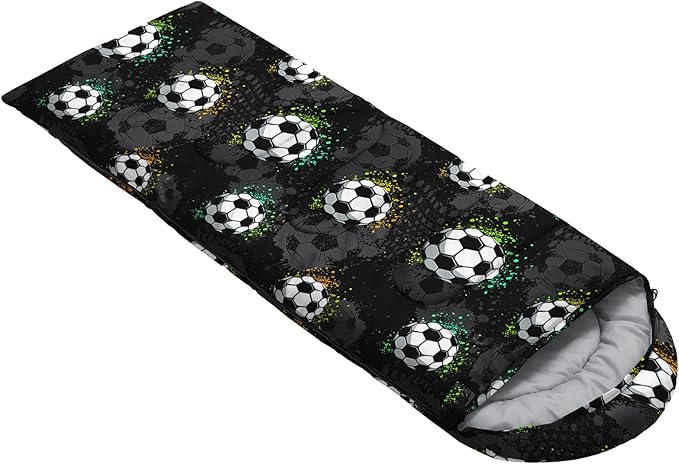 AILONEN Cartoon Car Sleeping BagsLightweight &amp Waterproof3 Season Warm &amp Cool WeatherCute Stars Printed Vehicles Transportation Sleeping Bags for BoysKidsAdults TravellingOutdoors