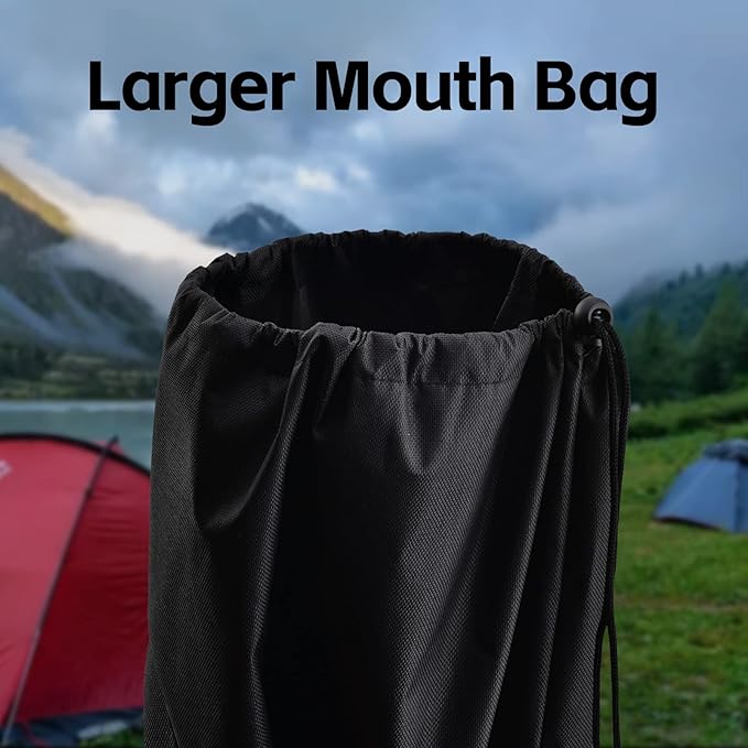 4 Pack Camping Chair Replacement Bag 39.3 Inches Large Folding Chair Carry Bag Nylon Storage Tent Bag with Handle Strap for Travel Outdoor Camping Sports (No Chair Included)